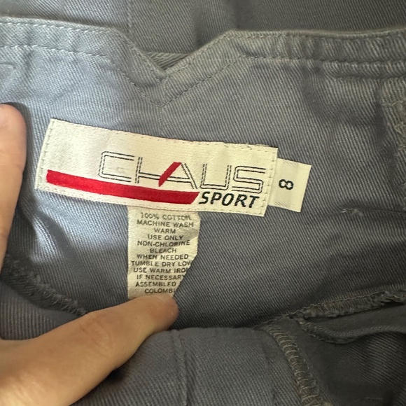 Vintage NWT Deadstock Blue Prairie Cottagecore Flowy Midi Skirt With Belt Sz S - Picture 8 of 8